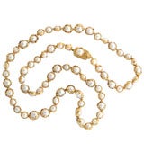 Charles de Temple 18K Gold and Pearl Necklace