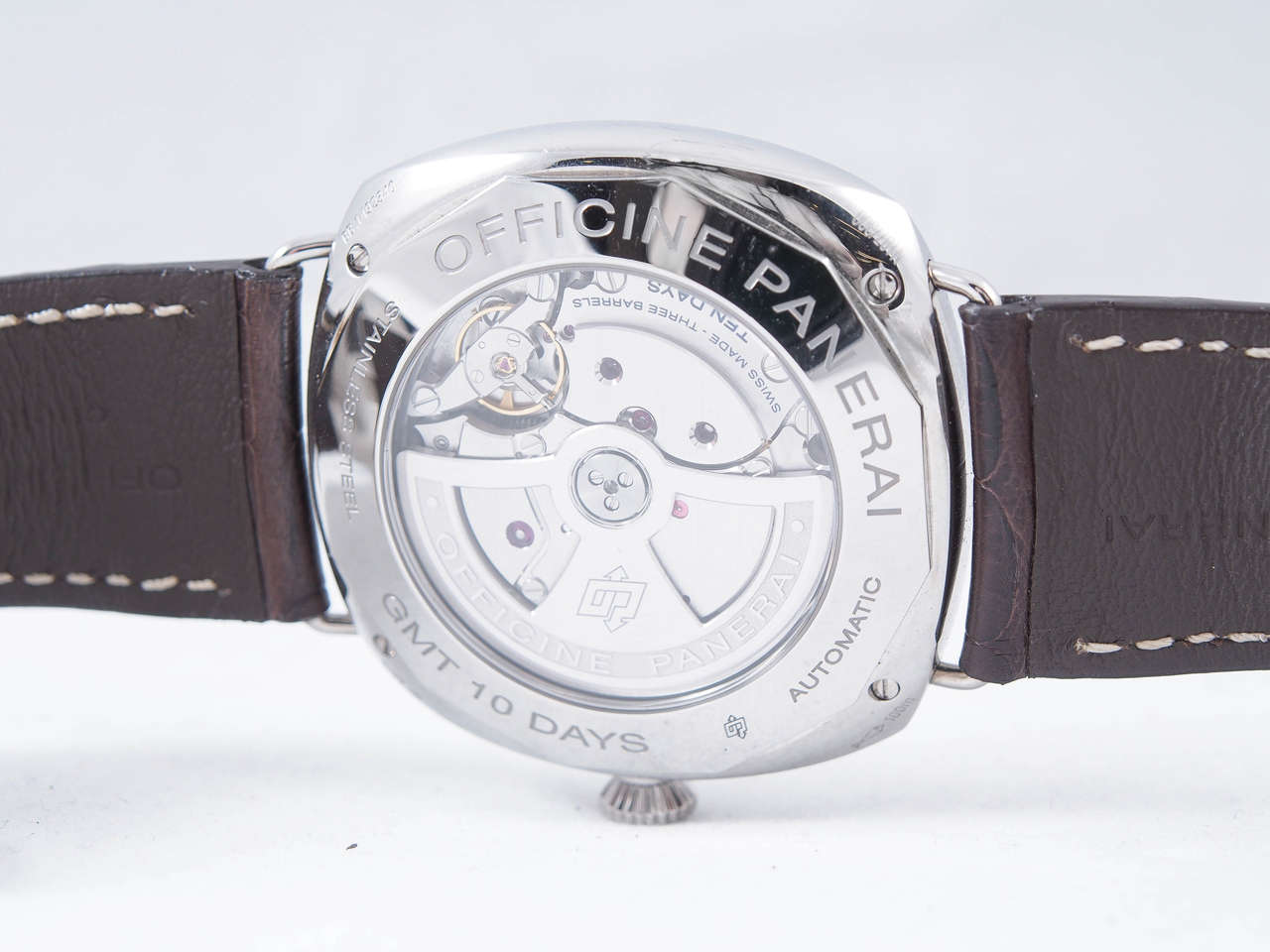 Men's Panerai Radiomir GMT 10 Days PAM 391 Wristwatch For Sale