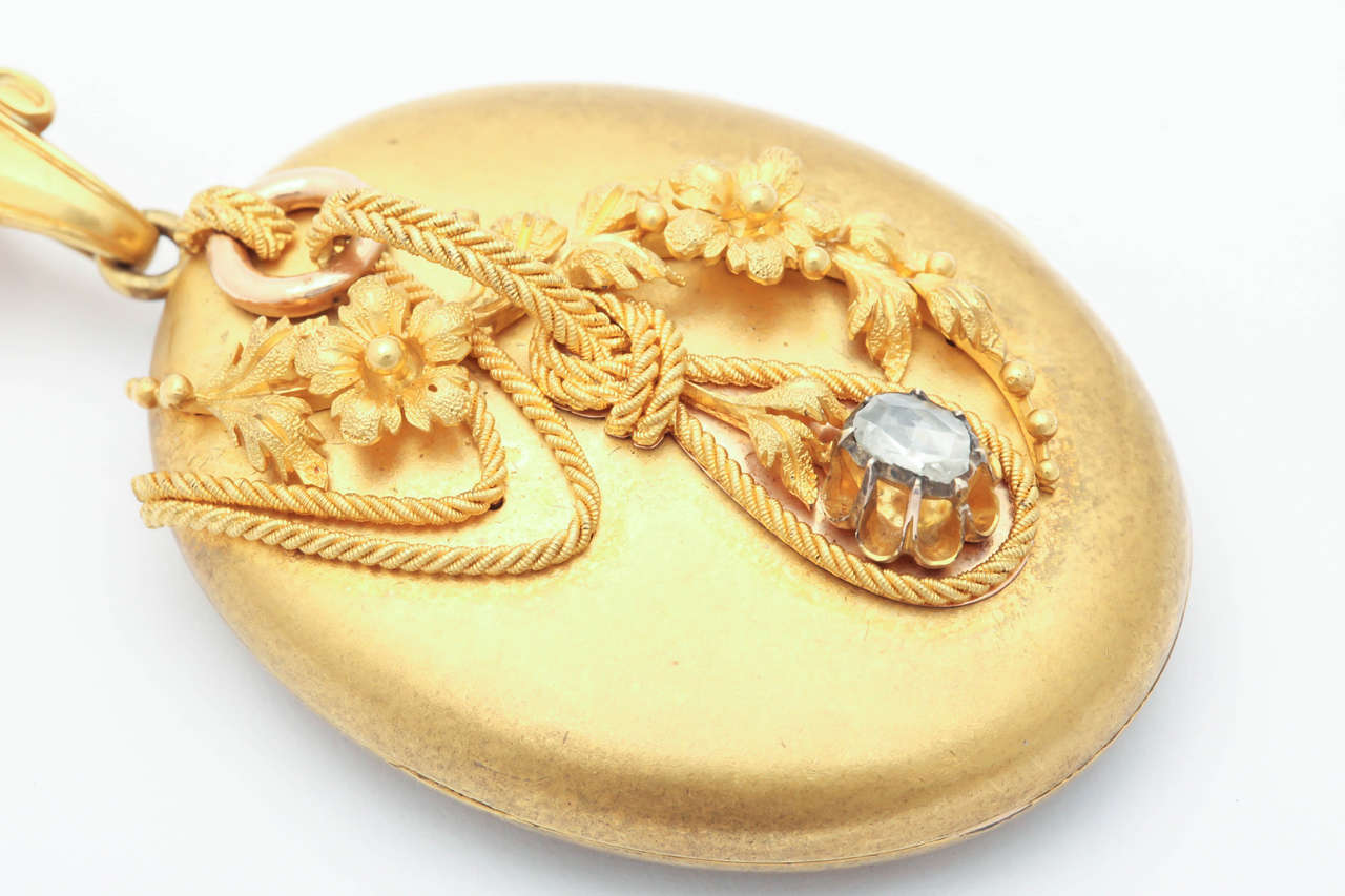 Still Life in a Victorian Gold Locket and the Knot That Binds 2
