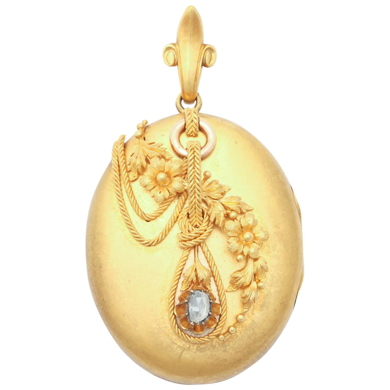 Still Life in a Victorian Gold Locket and the Knot That Binds