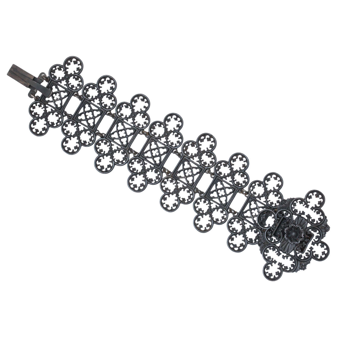 Berlin Iron Bracelet Made by Geiss at 1stDibs | berlin iron jewelry