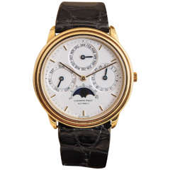 Audemars Piquet Perpetual Calendar Gold Wristwatch