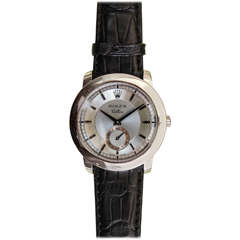 Rolex Platinum Cellini Wristwatch with Mother-of-Pearl Dial