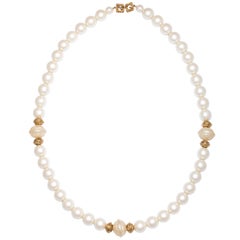 Chanel style Large Faux Pearl Necklace 5