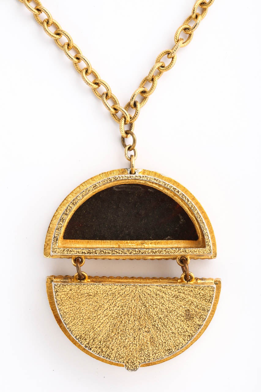 Secret Compartment Pendant Necklace For Sale at 1stdibs