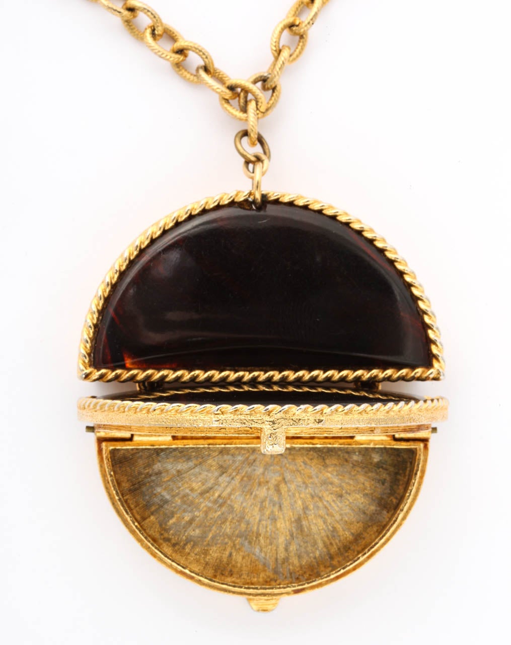 Secret Compartment Pendant Necklace For Sale at 1stdibs