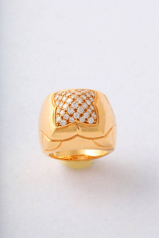 BULGARI Diamond Dome Ring