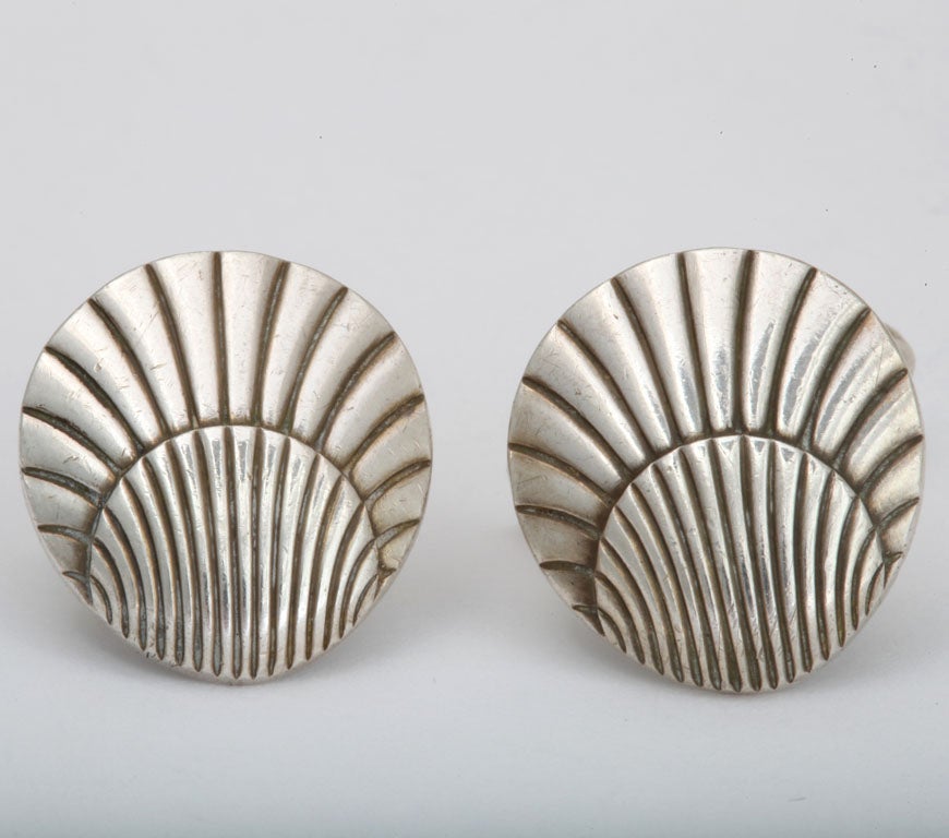 Georg Jensen Sterling Silver Cufflinks