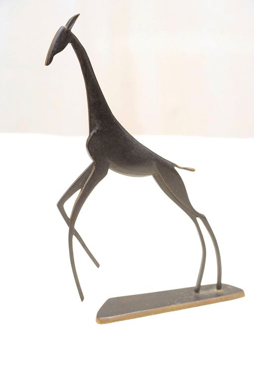 Austrian Hagenauer Giraffe For Sale