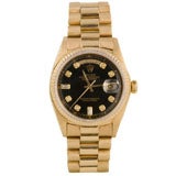 Rolex 18K YG day/date " President" Ref# 1803 w/box & papers