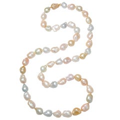 South Sea & Pink Freshwater Pearls, 12-16mm
