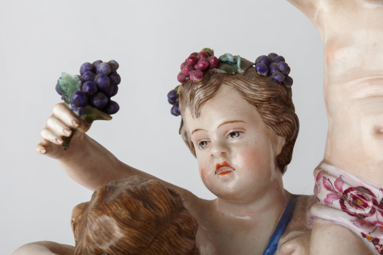 Group of Capodimonte Porcelain Putti For Sale 1