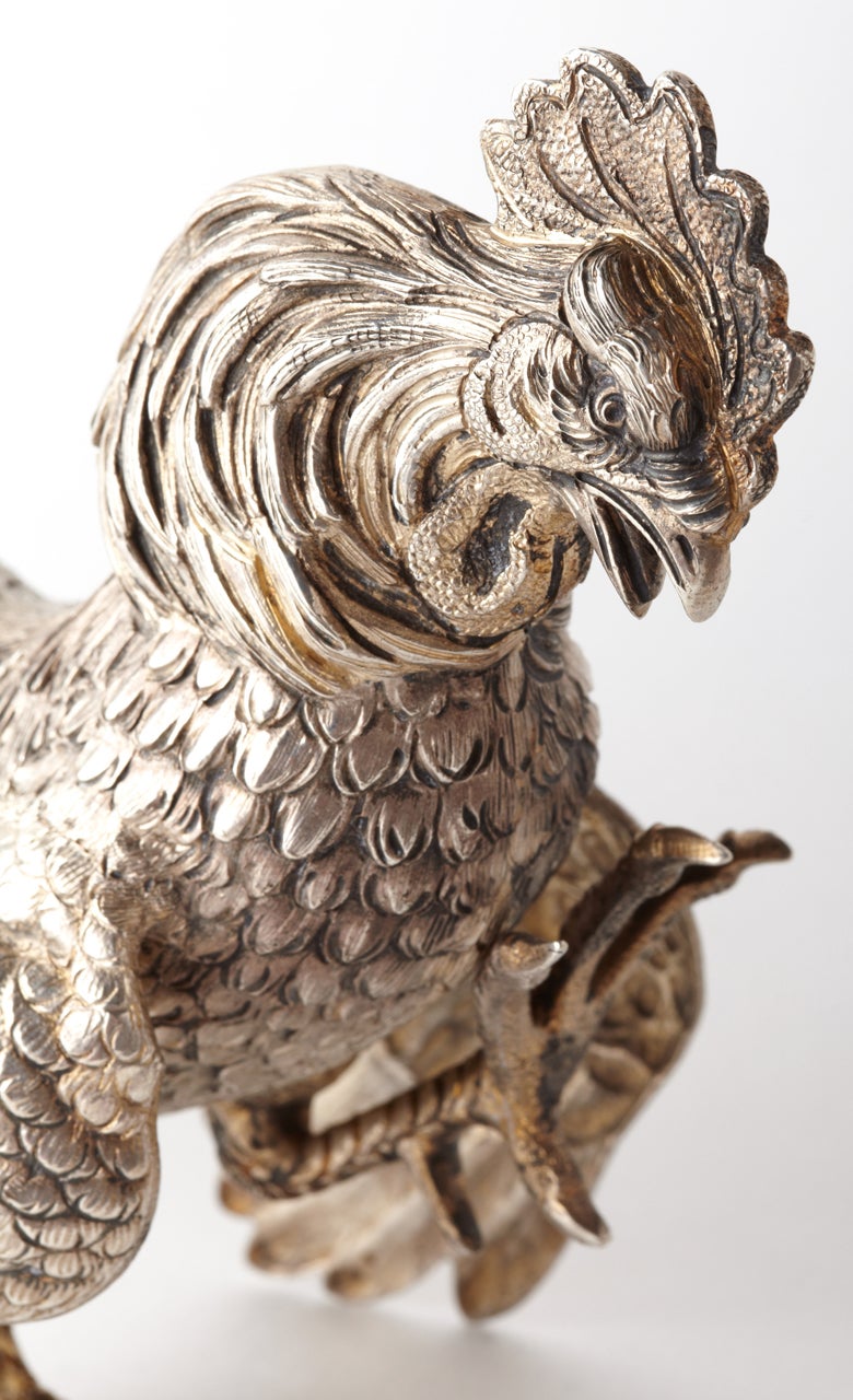 fighting rooster pendant