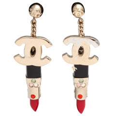 Chanel Vintage drop earrings