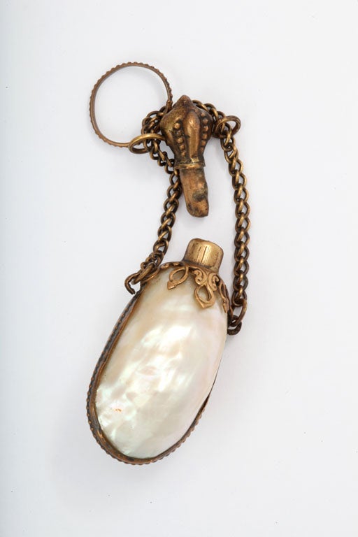 victorian perfume bottle necklace
