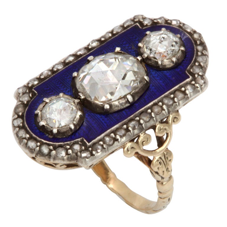 A Striking Beauty: Georgian Diamond Ring