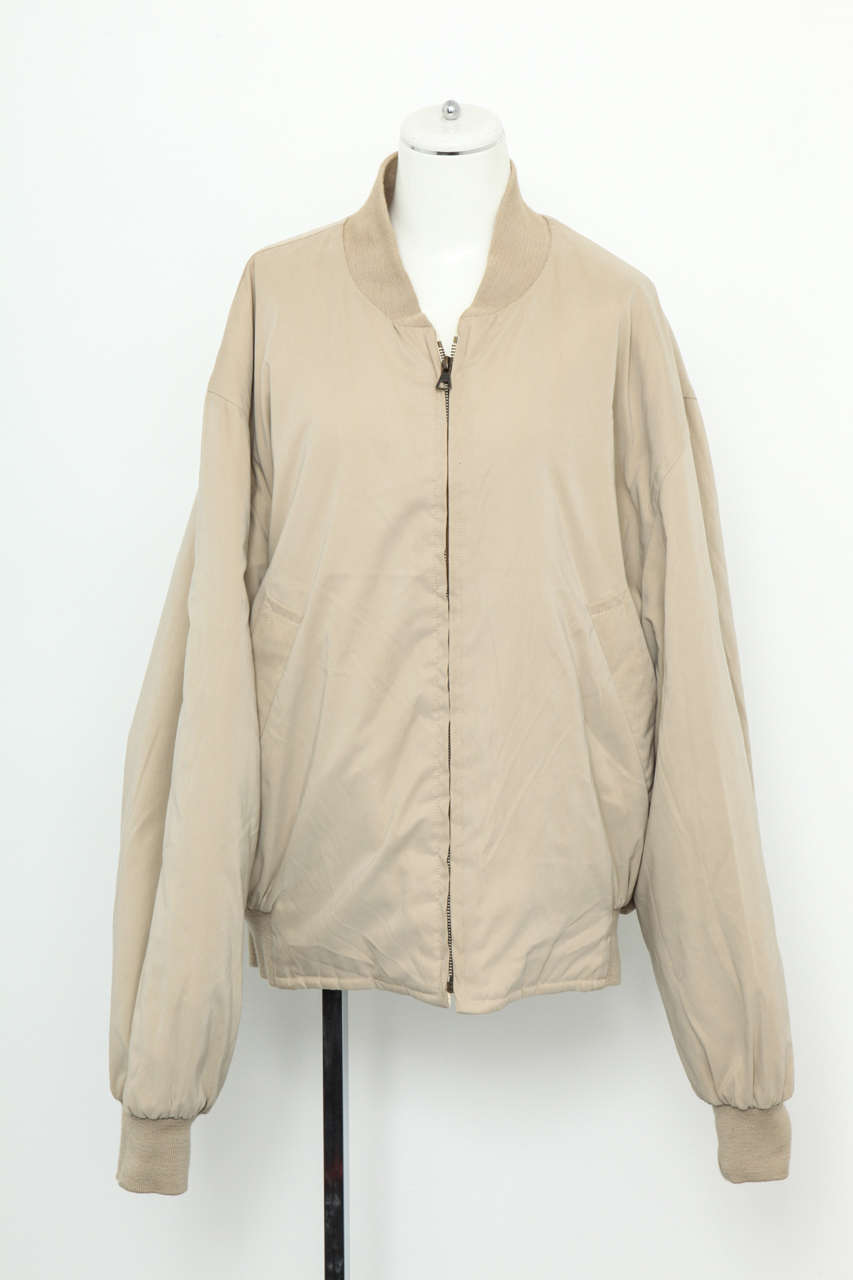 Hermes Very Rare Reversible Men's Bomber Jacket Size 50 2