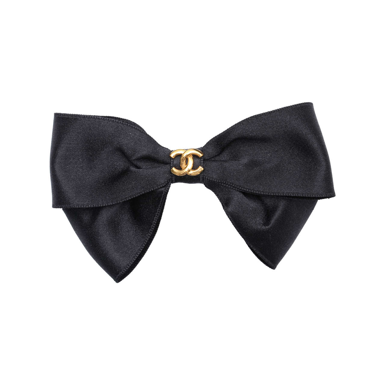 Chanel Black Satin Bow Hair Clip at 1stDibs | chanel bow hair clip, chanel  hair bow, chanel hair accessories