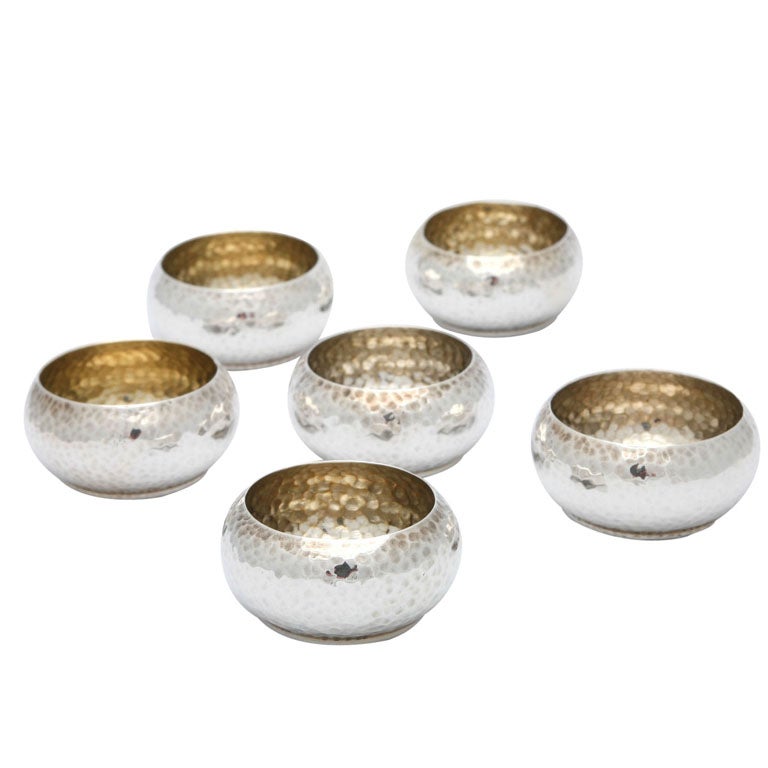 Tiffany & Co. Sterling Salt Cellars For Sale
