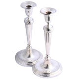 Tiffany Sterling Silver Candlesticks