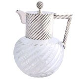 Continental Silver-Mounted Claret Jug