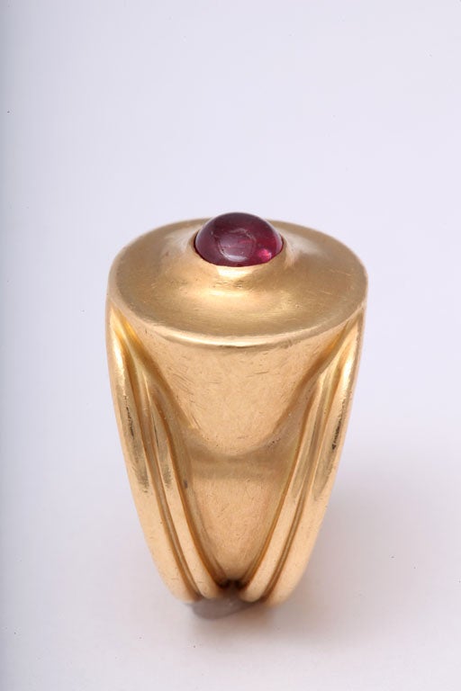 Reinstein Ross Ruby and 22 Karat Gold Band Ring at 1stDibs | reinstein ...