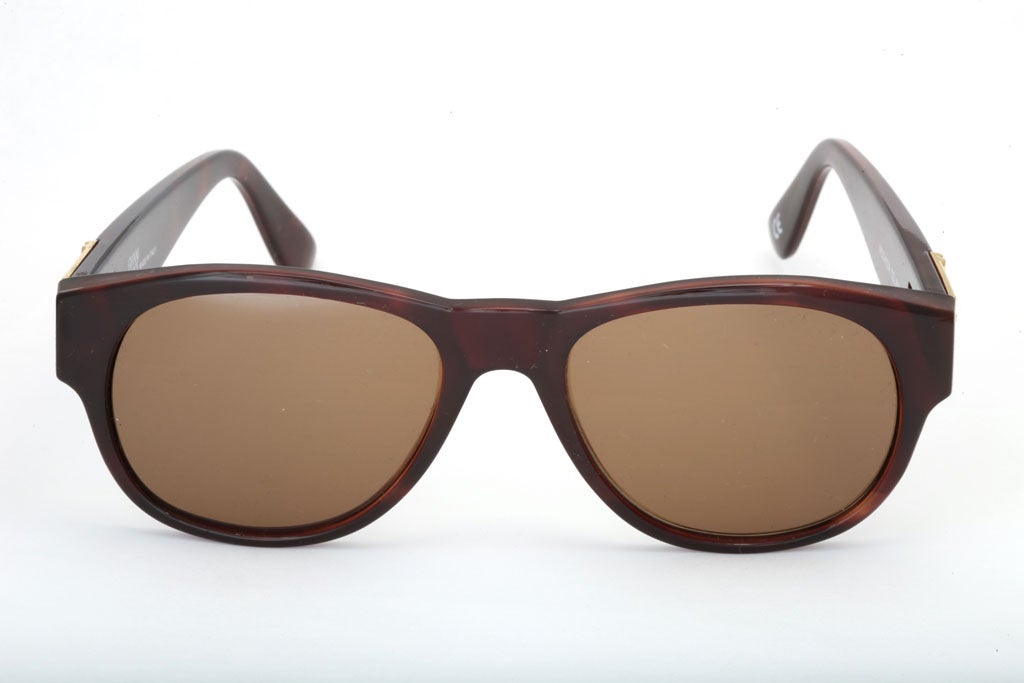 Tortoise Vintage Gianni Versace sunglasses mod 410/A Col 900