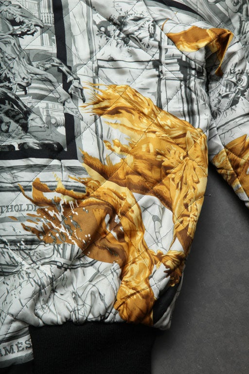 hermes bomber jacket
