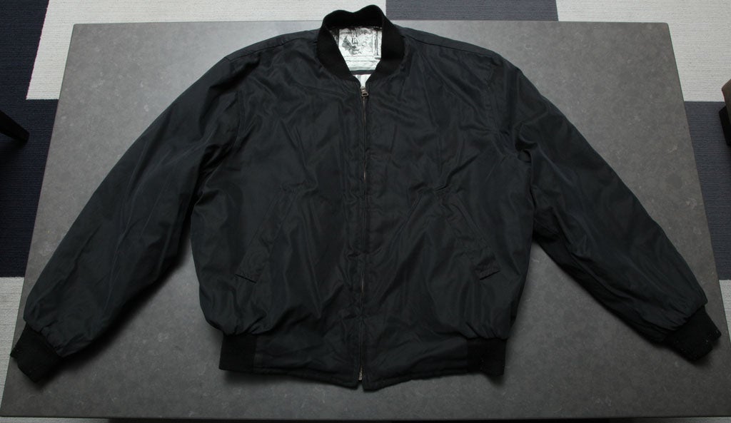 HERMES MEN'S REVERSIBLE SILK BOMBER JACKET 1