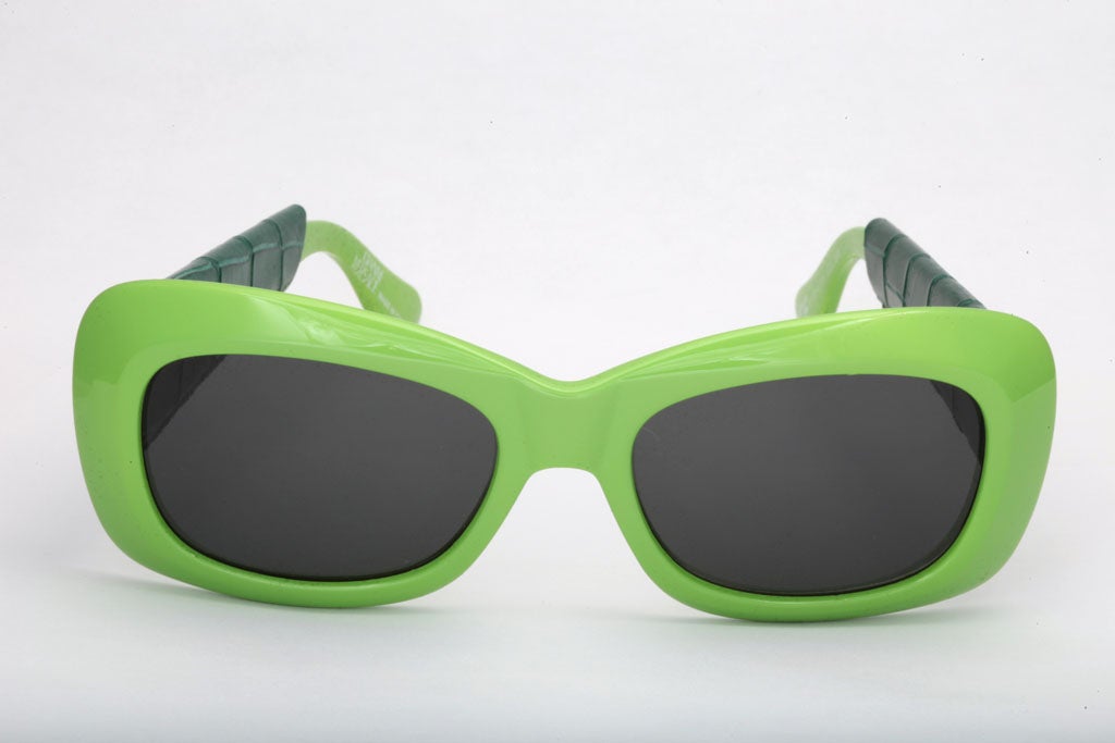 GIANNI VERSACE SUNGLASSES MOD 417/P COL 899 at 1stDibs