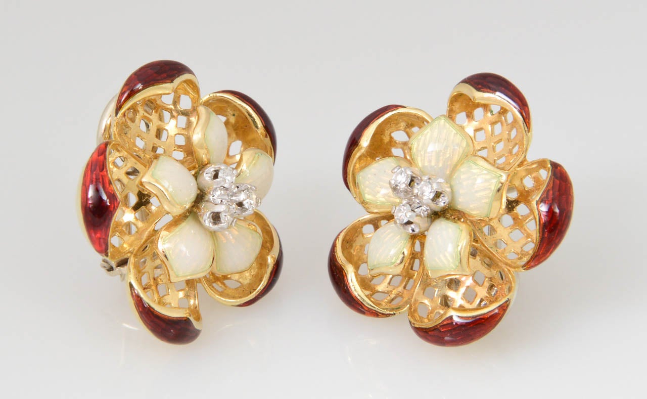 Postes avec boucles d'oreilles clip à dos français