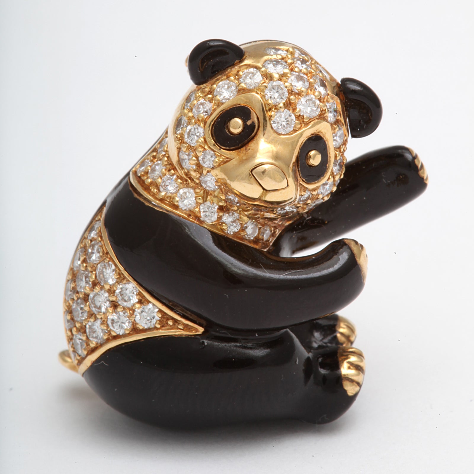 VAN CLEEF & ARPELS Panda Pin