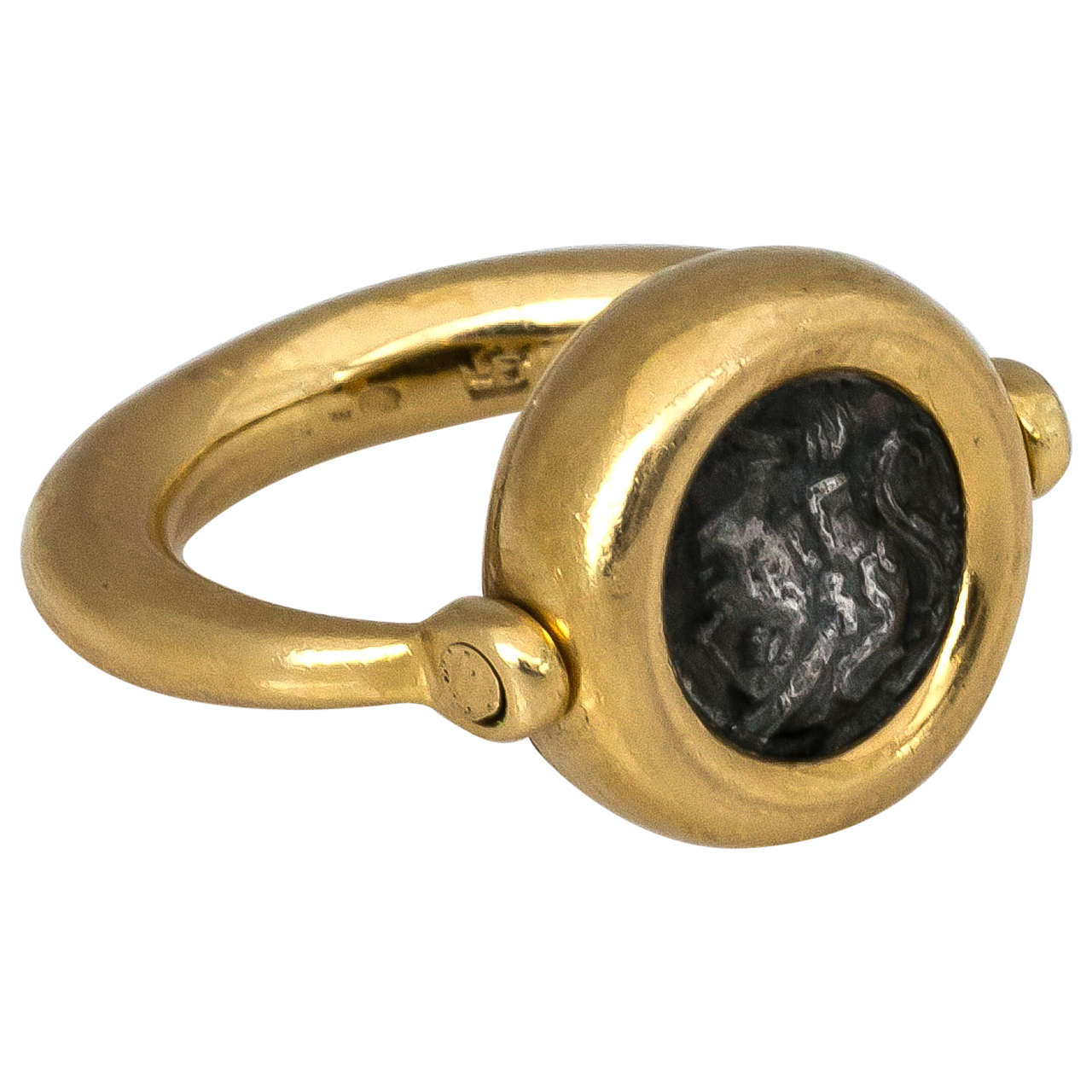 Bulgari Ancient Coin Flip Ring