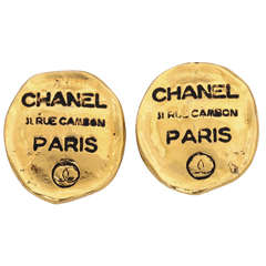 Chanel Rue Cambon Clip-On Earrings 11