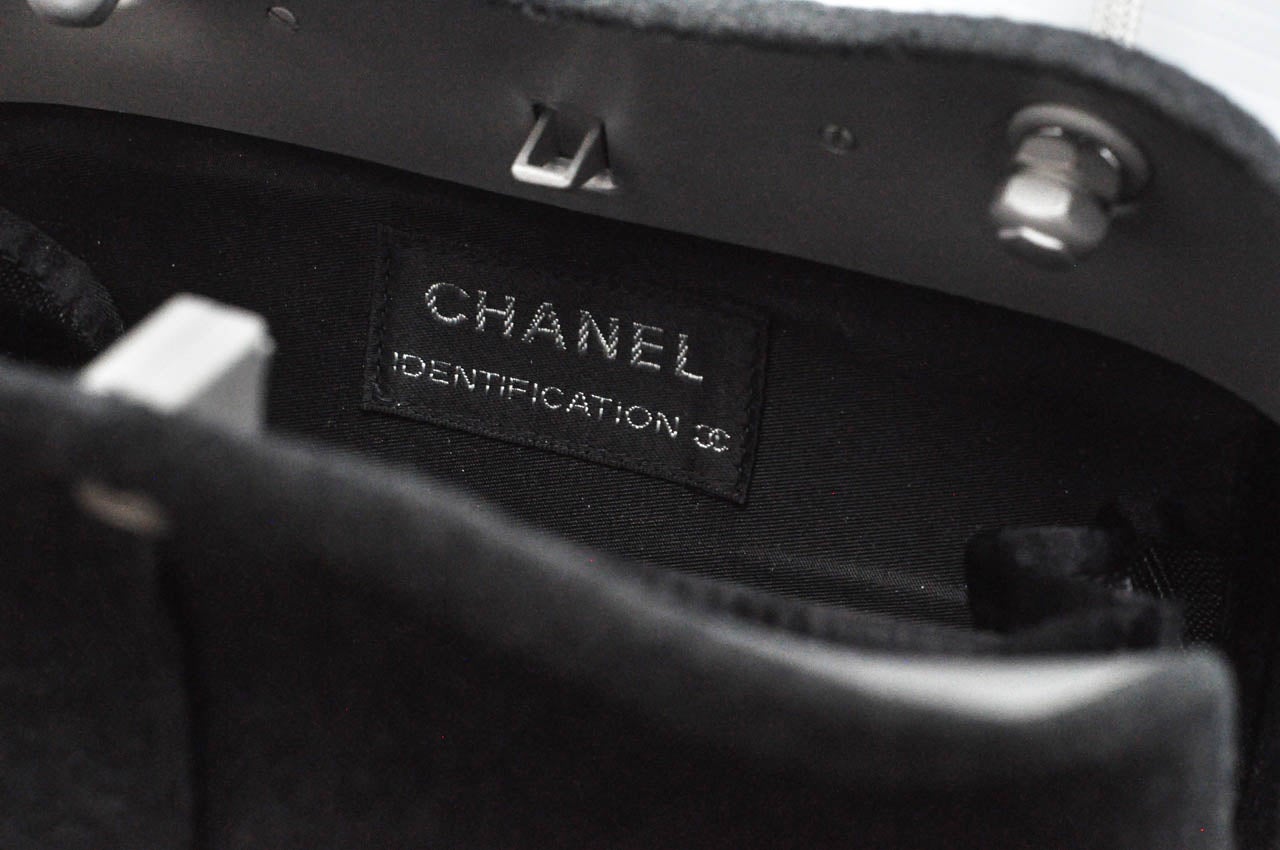 Chanel Millennium Quilted Felt Handbag 3