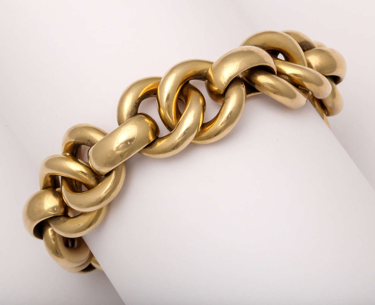 Women's or Men's Double Link Cable Bracelet