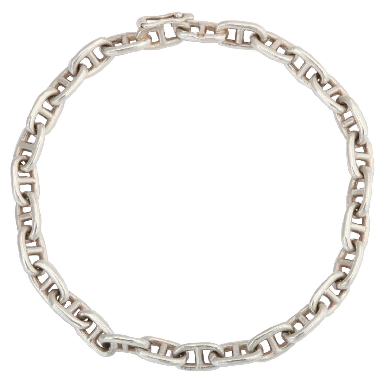 INTERIM Silver Anchor Chain Bracelet 今季一番 - dcsh.xoc.uam.mx