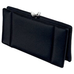 Never Used Judith Leiber Satin Clutch