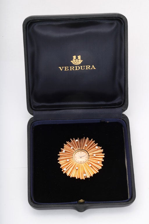 Women's VERDURA Lapel Watch