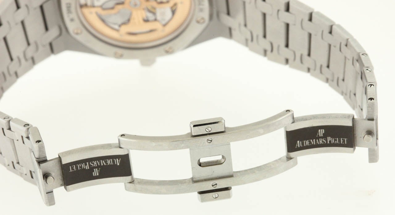 Audemars Piguet Stainless Steel Royal Oak Automatic Wristwatch 1