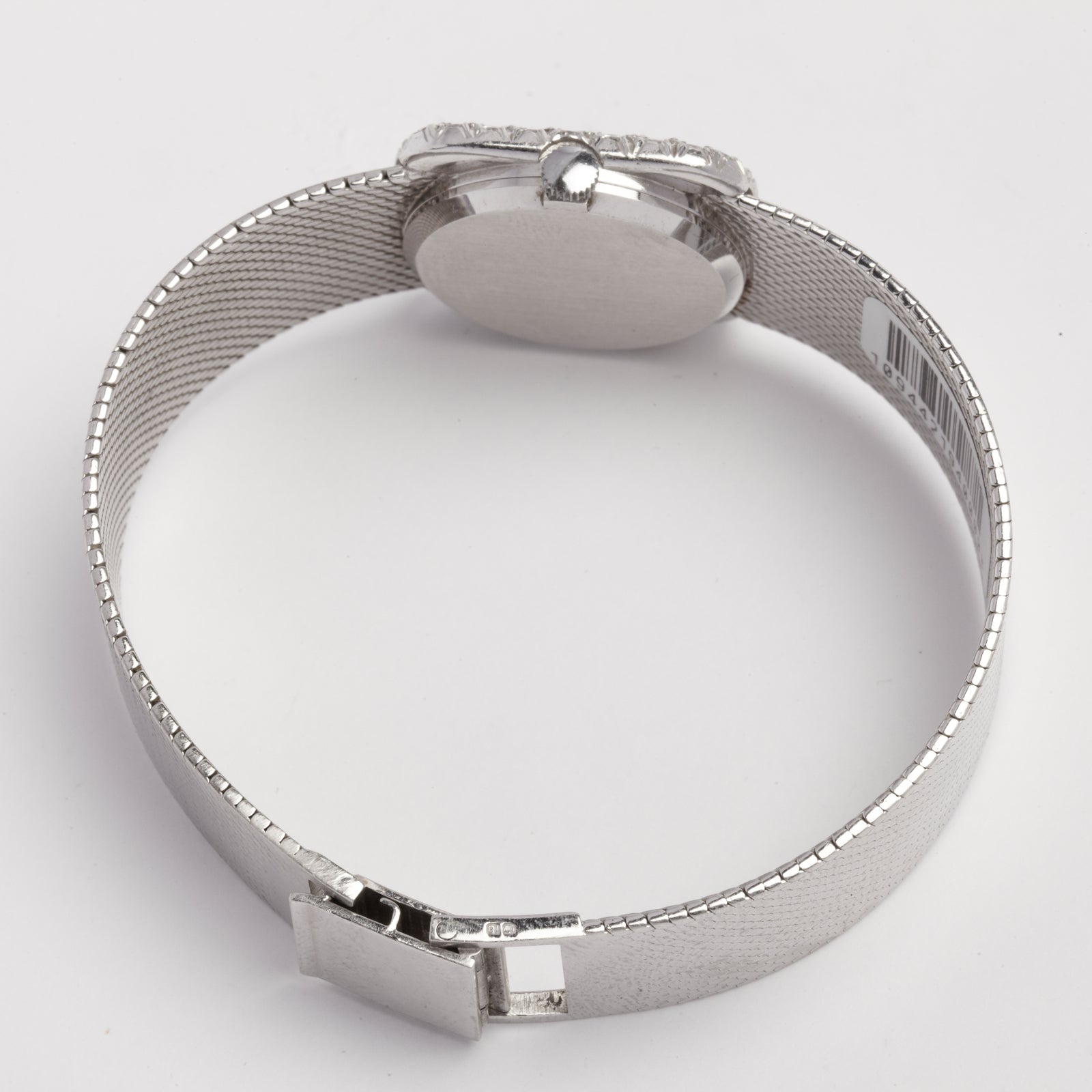 BUECHE-GIROD Lady's White Gold and Diamonds Watch For Sale 2