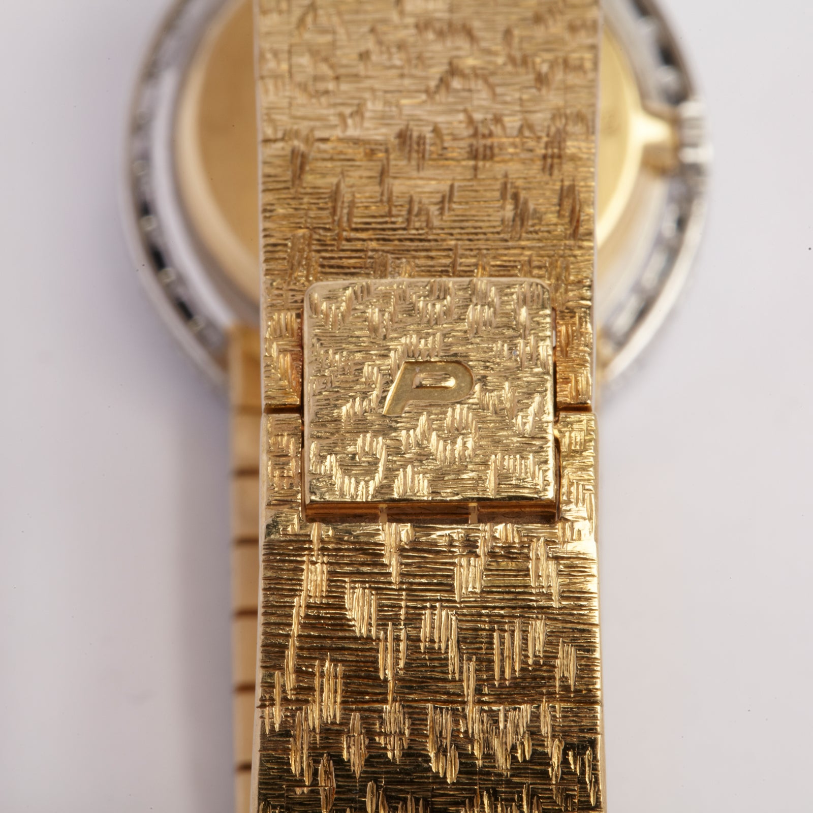 PIAGET Yellow Gold and Diamond Watch with Tiger's Eyes 6