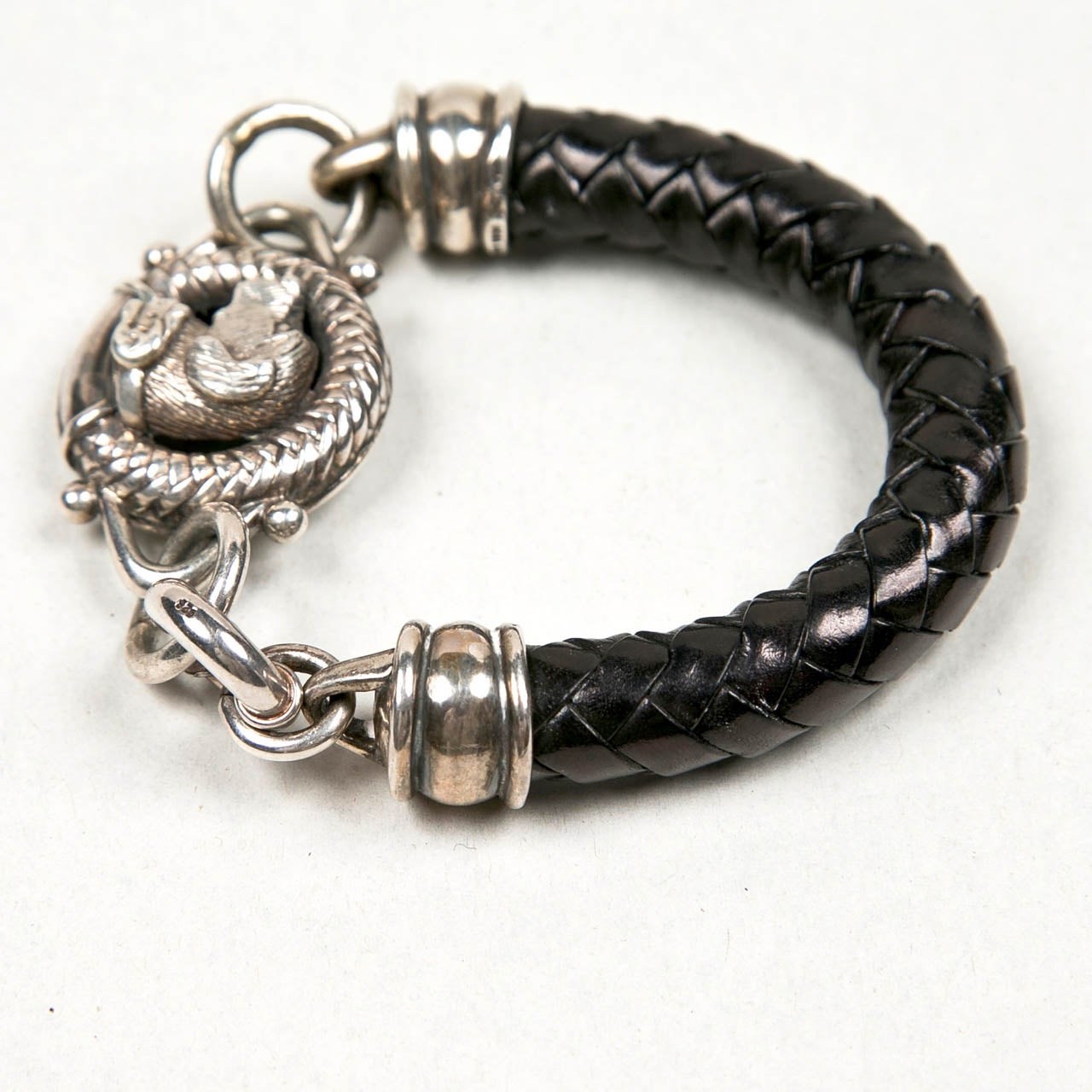 Women's Barry Kieselstein Cord Dog Design Bracelet Presented by Carol Marks