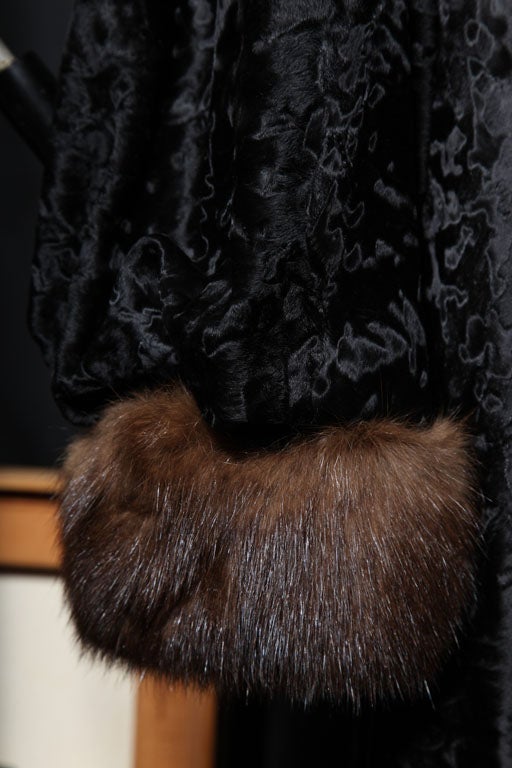 vintage russian sable fur coat