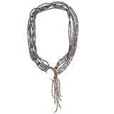 Erte  Silver & Gold Necklace