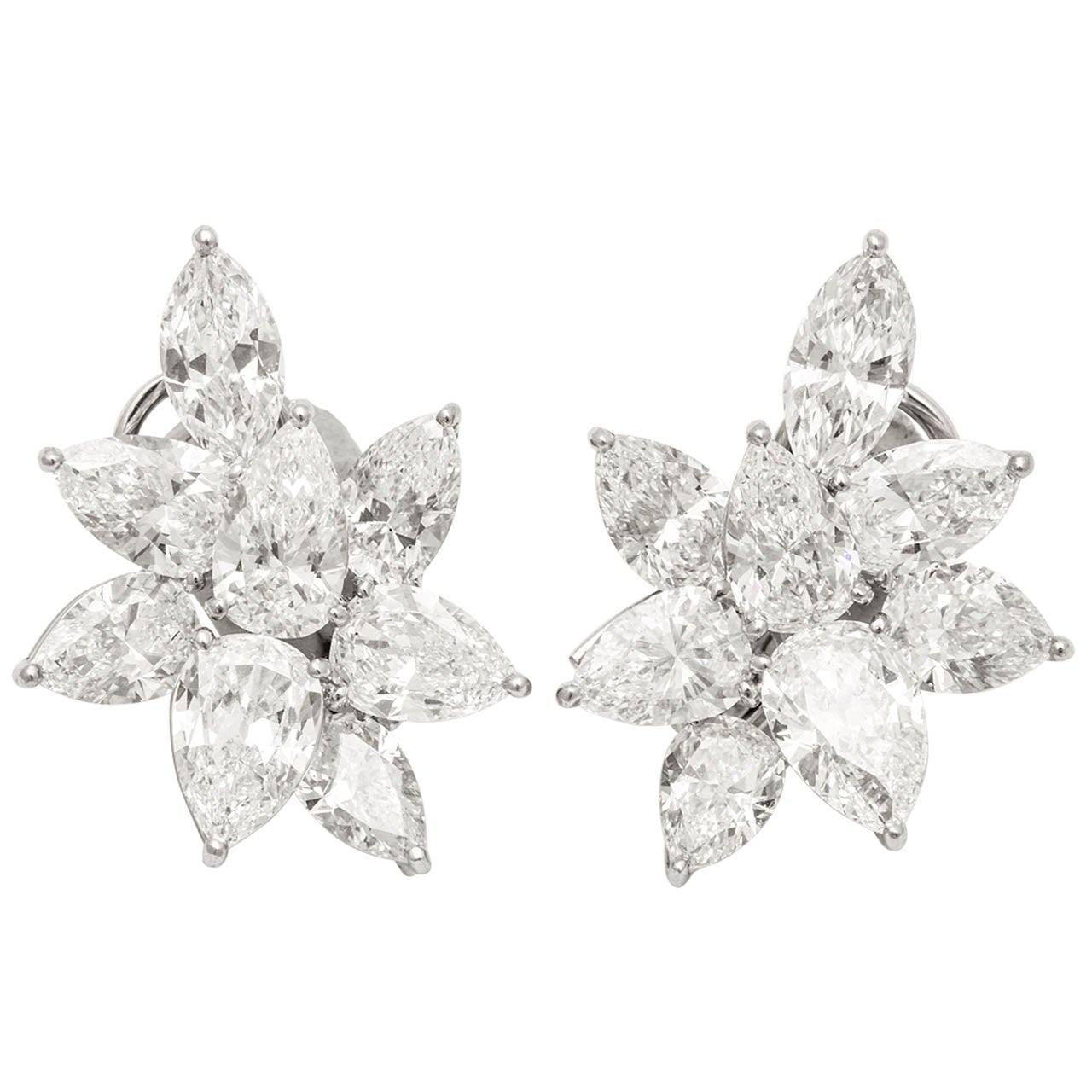 Magnificent Diamond Earrings For Sale