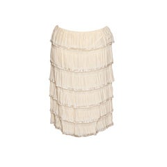 Rodarte Silk Tiered Skirt