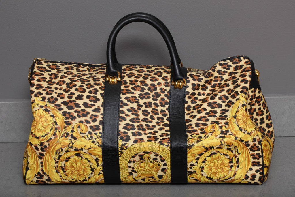 versace duffle bag