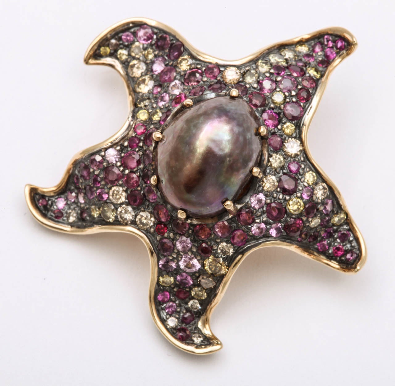 Star Fish Clip on Earrings by Marilyn Cooperman 3