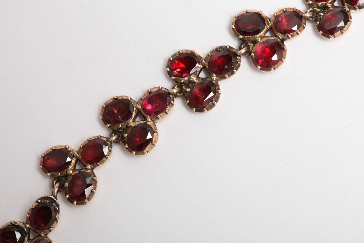 Brilliant Georgian Garnet Necklace, circa 1820 2